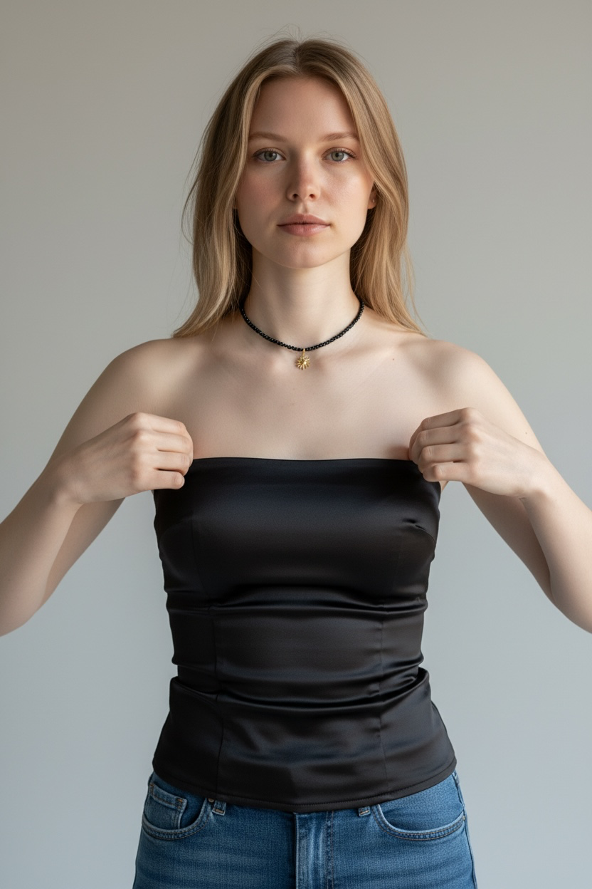 Cutie Perlenkette black Pearls with Sun