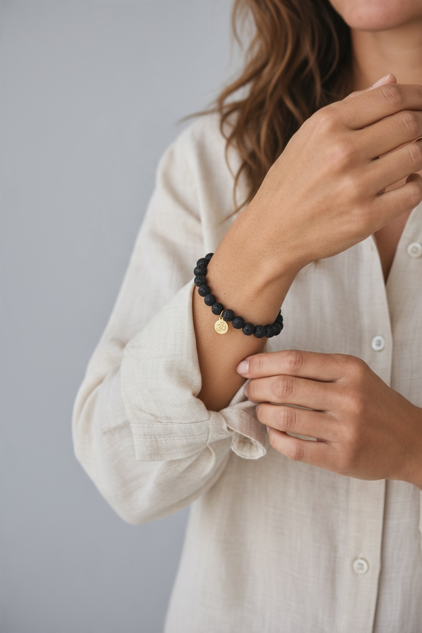 Lavastein Armband