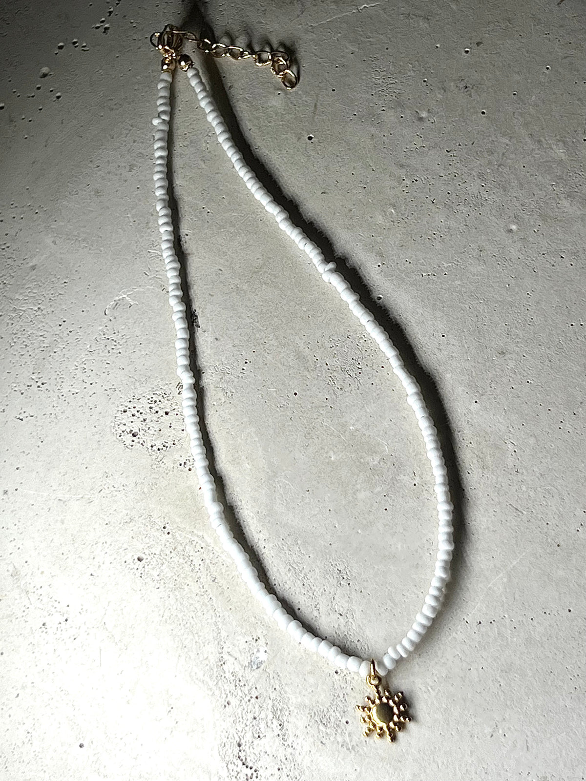 Cutie Perlenkette white Pearls Sun or Moon