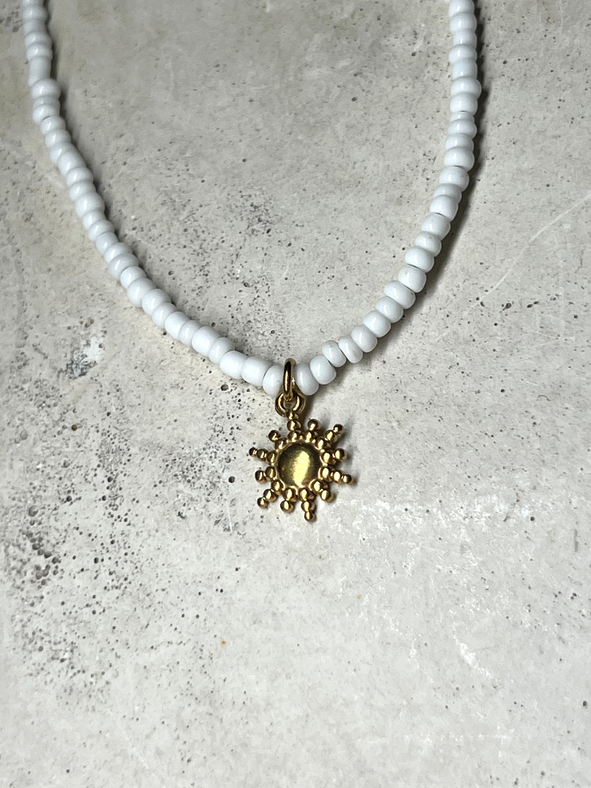 Cutie Perlenkette white Pearls Sun or Moon