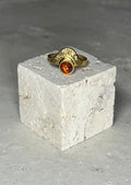 Rising Sun Amber Ring