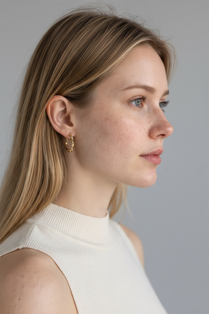 Vivian 925 Silber 18k Gold Vermeil