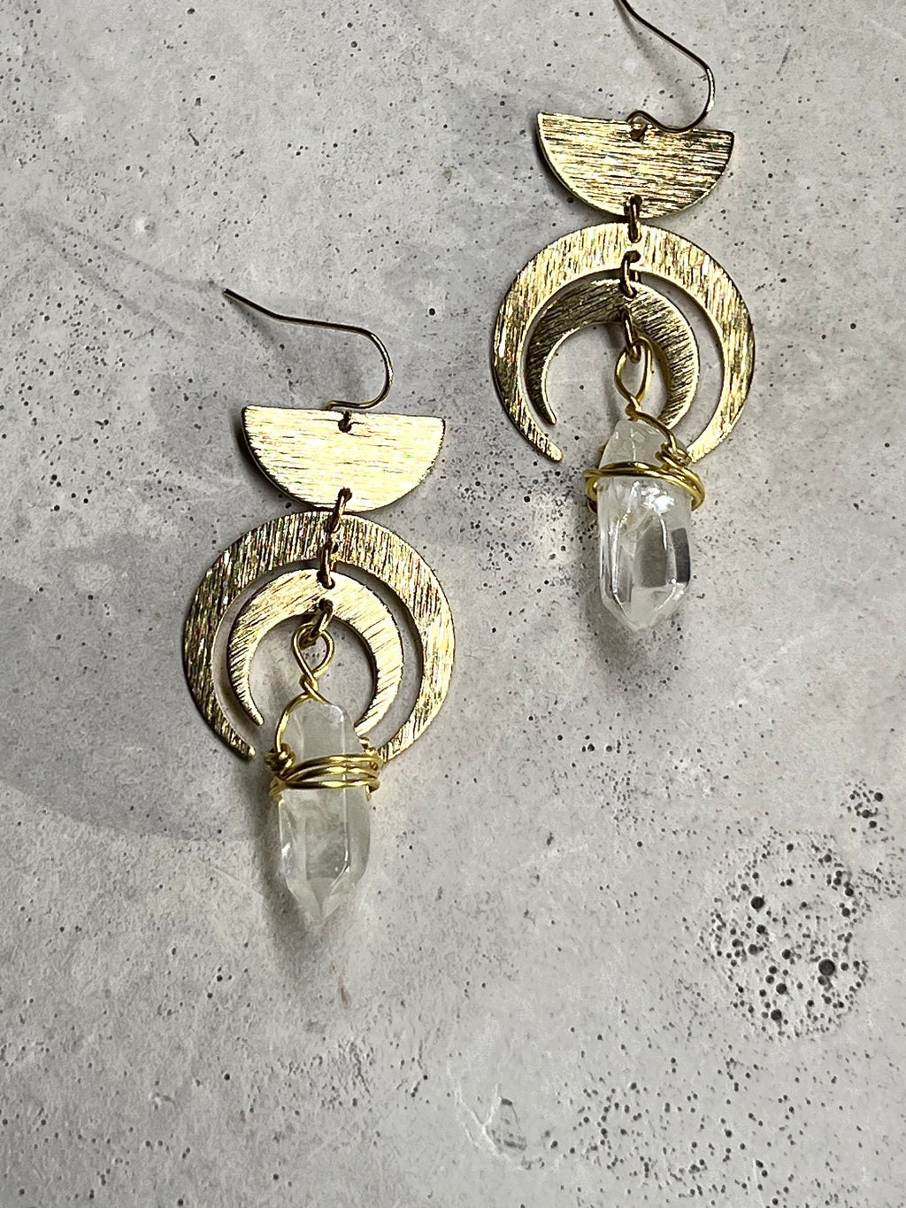 Crystal Golden Moons