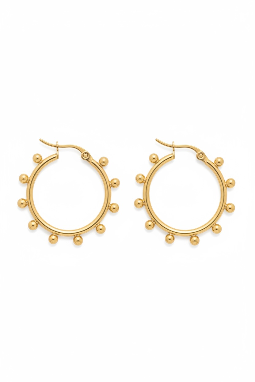 Bali Creolen 18k Gold