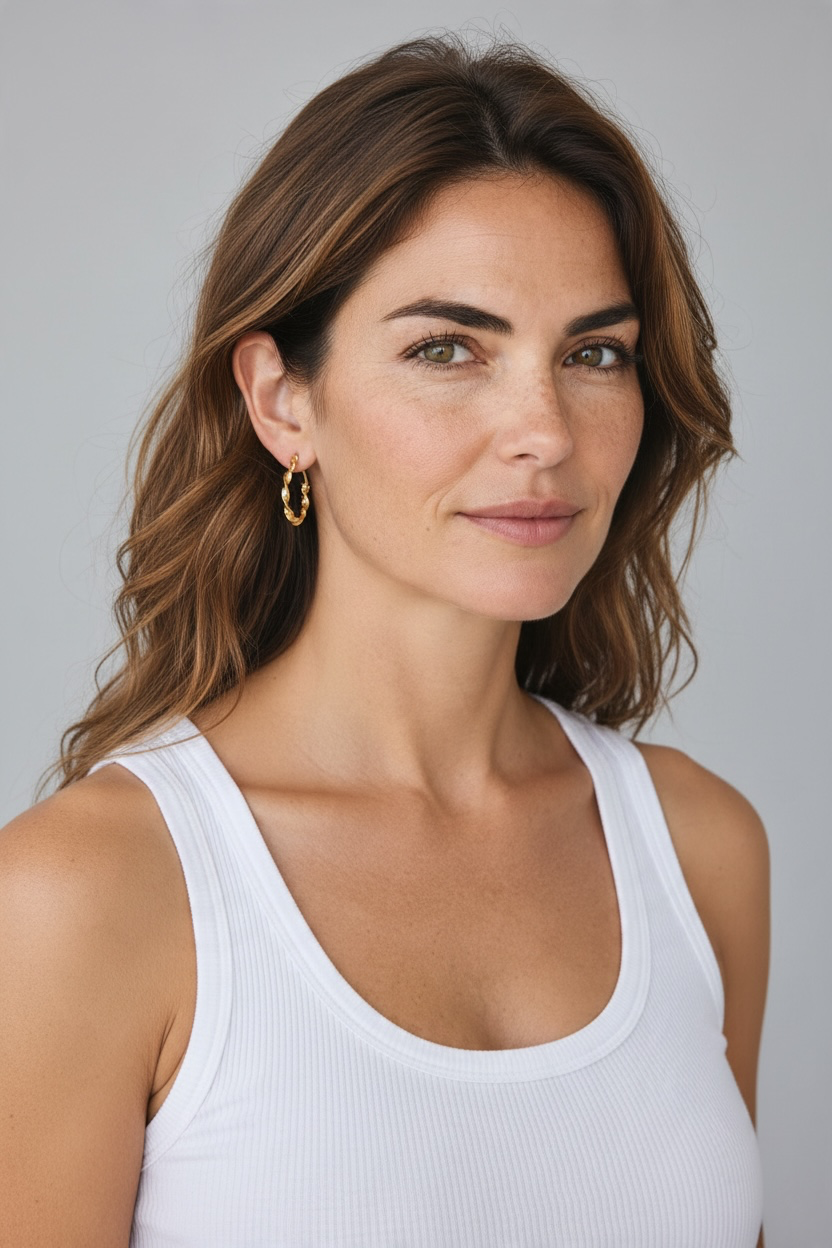 Vivian 925 Silber 18k Gold Vermeil