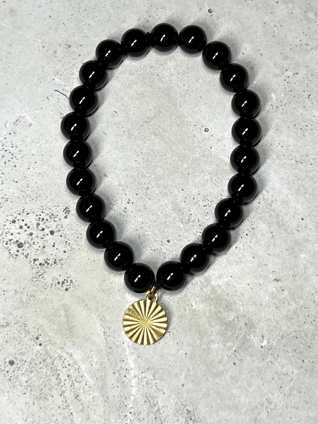 Black Onyx Edelstein Armband