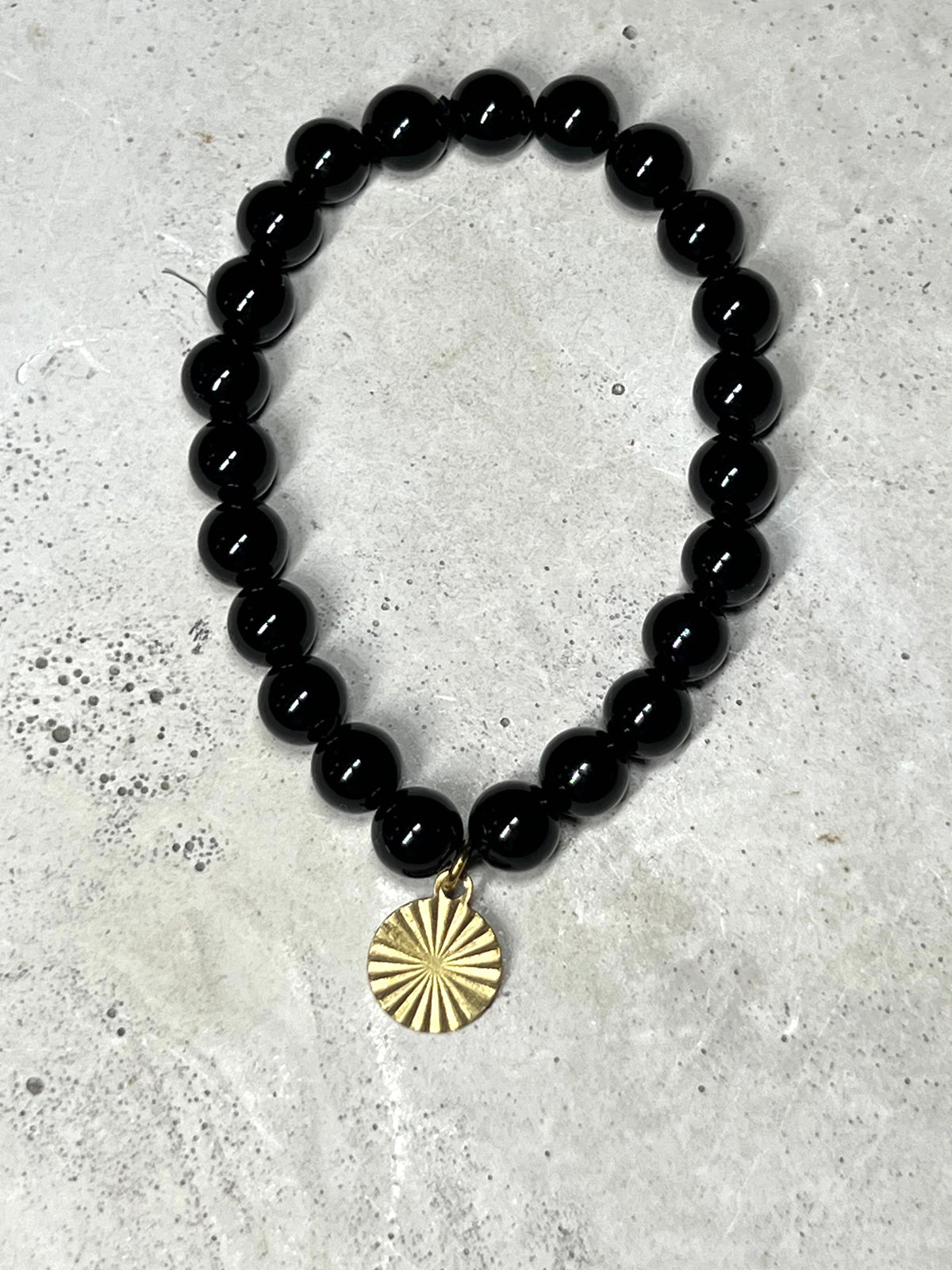 Black Onyx Edelstein Armband