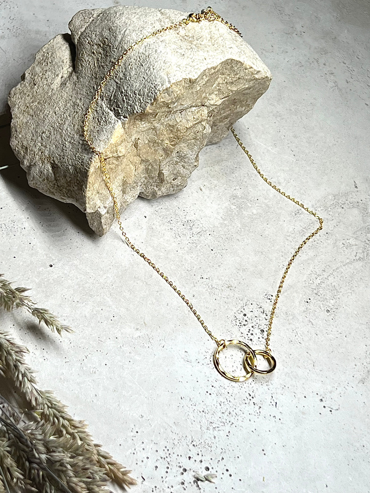Helen 925 Silver Halskette 18k