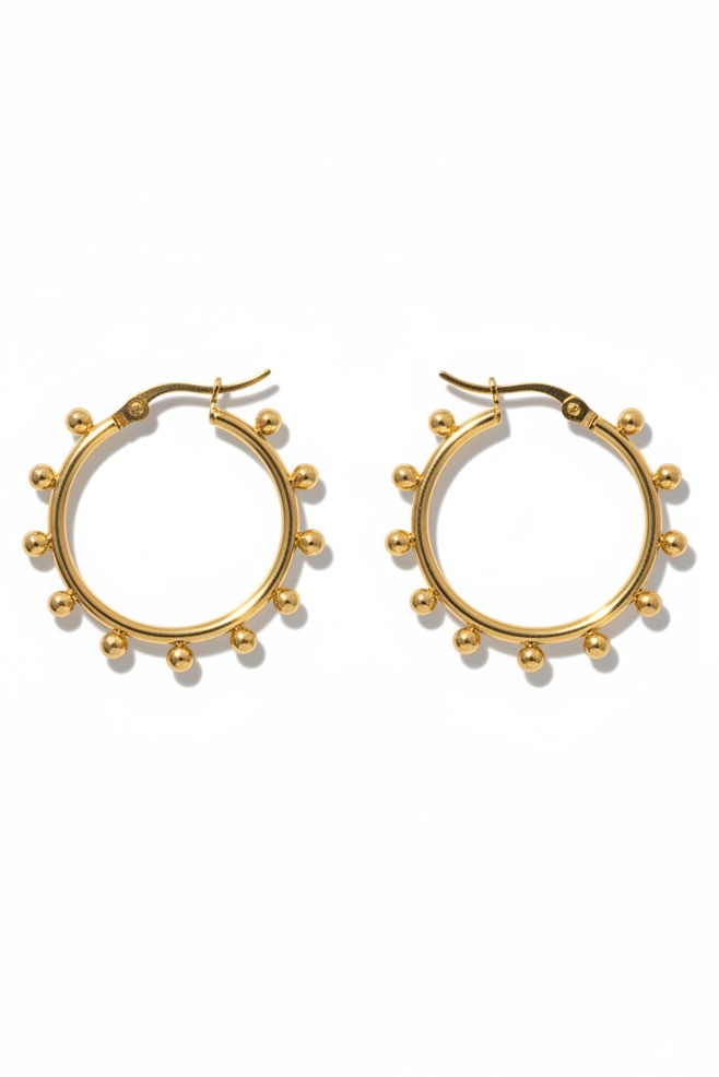 Bali Creolen 18k Gold