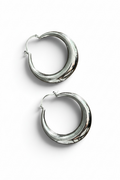 Stainless Steel massive Creolen