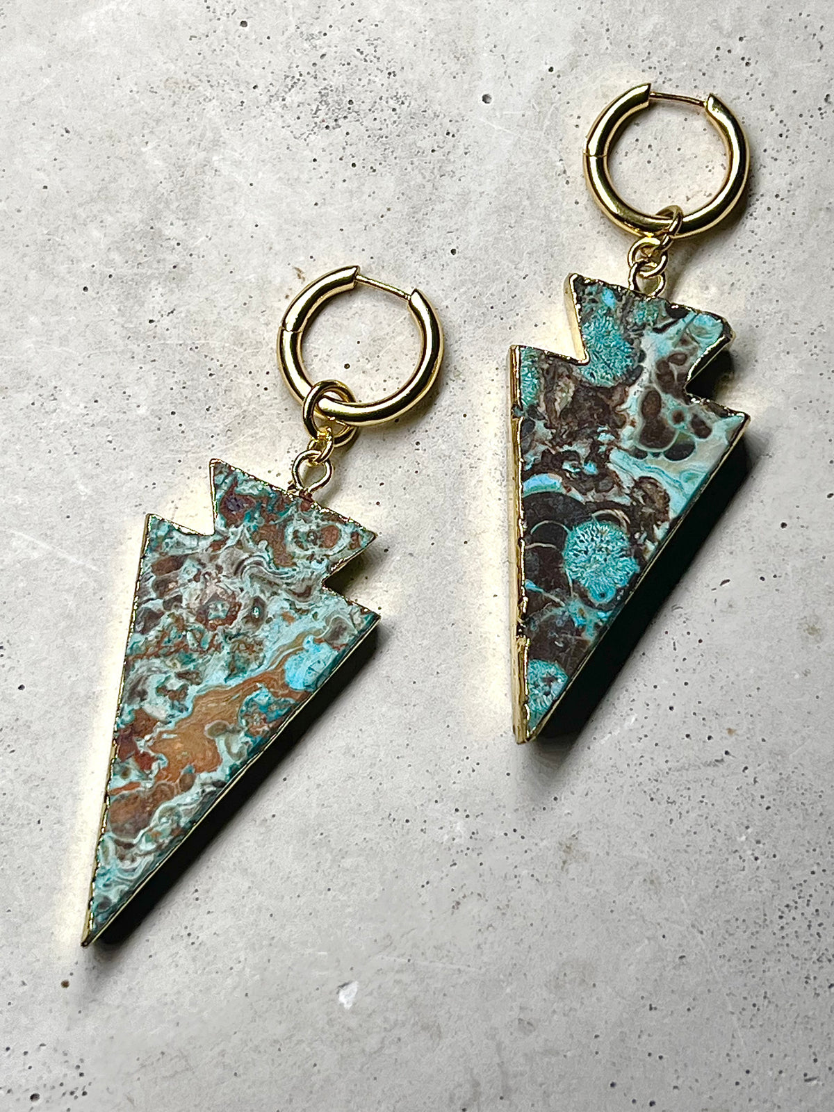 Alizea Turquoise Stone 18k Gold Vermeil