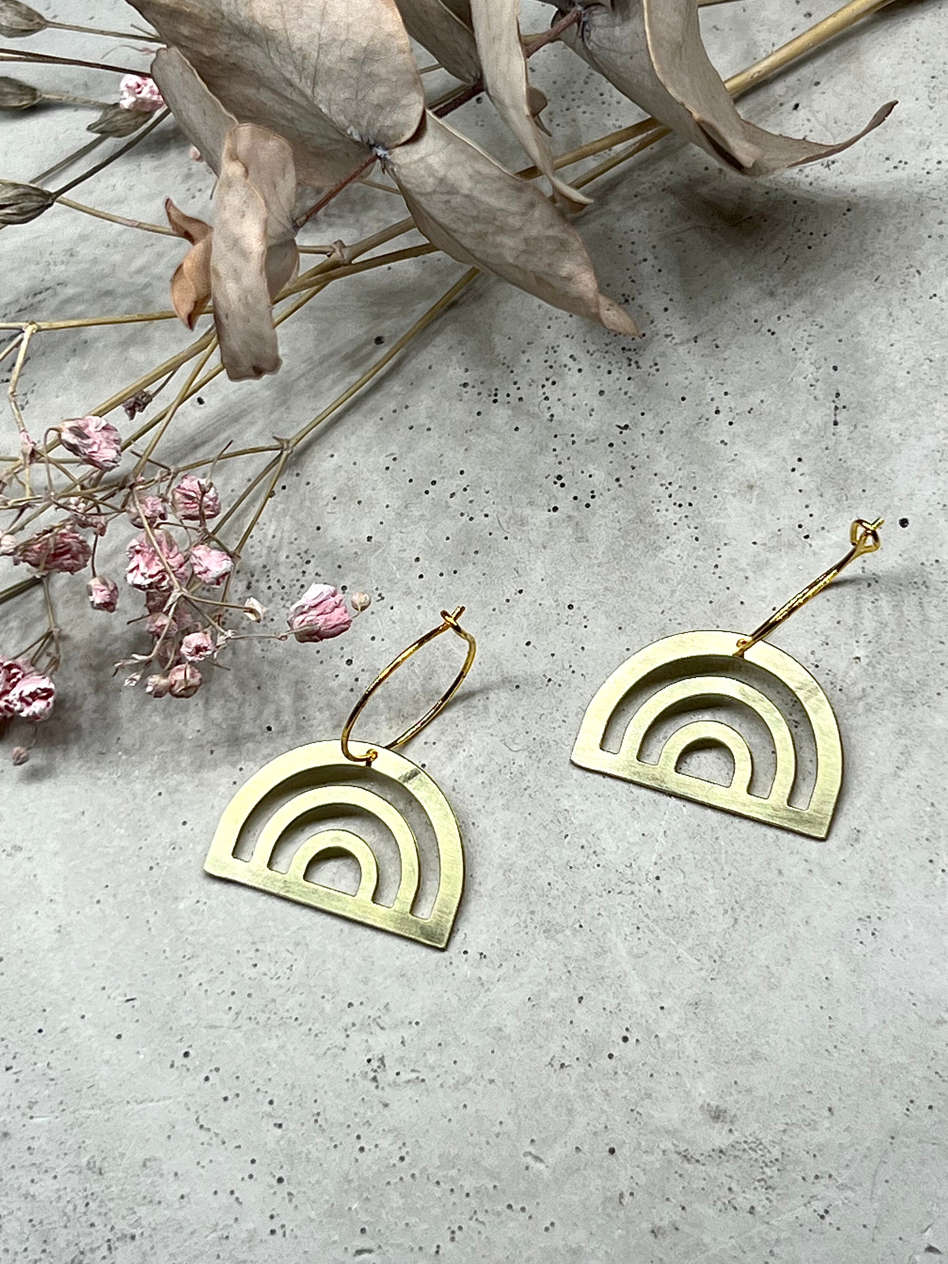 AMMM Statement Arch Earrings small