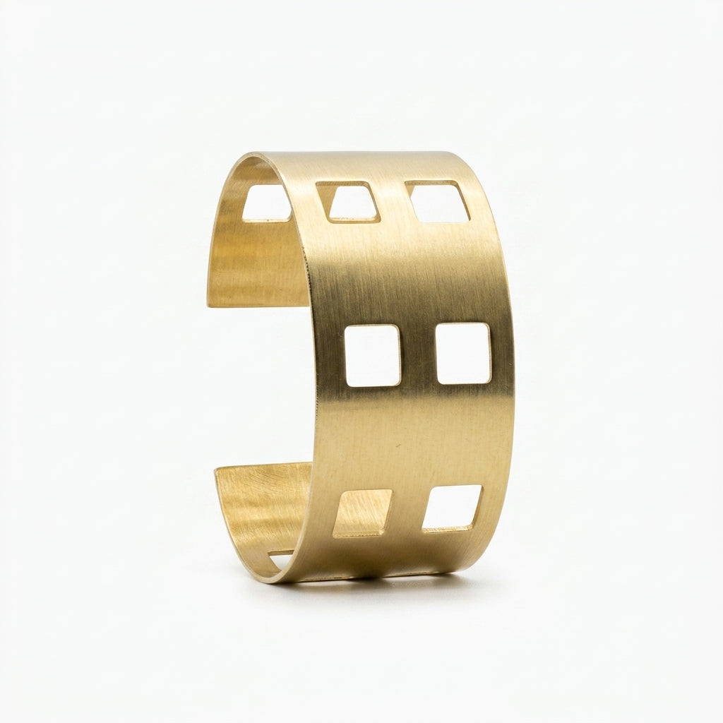 Cuff bracelet — Architectural Studio Shot | Generated by Modelize