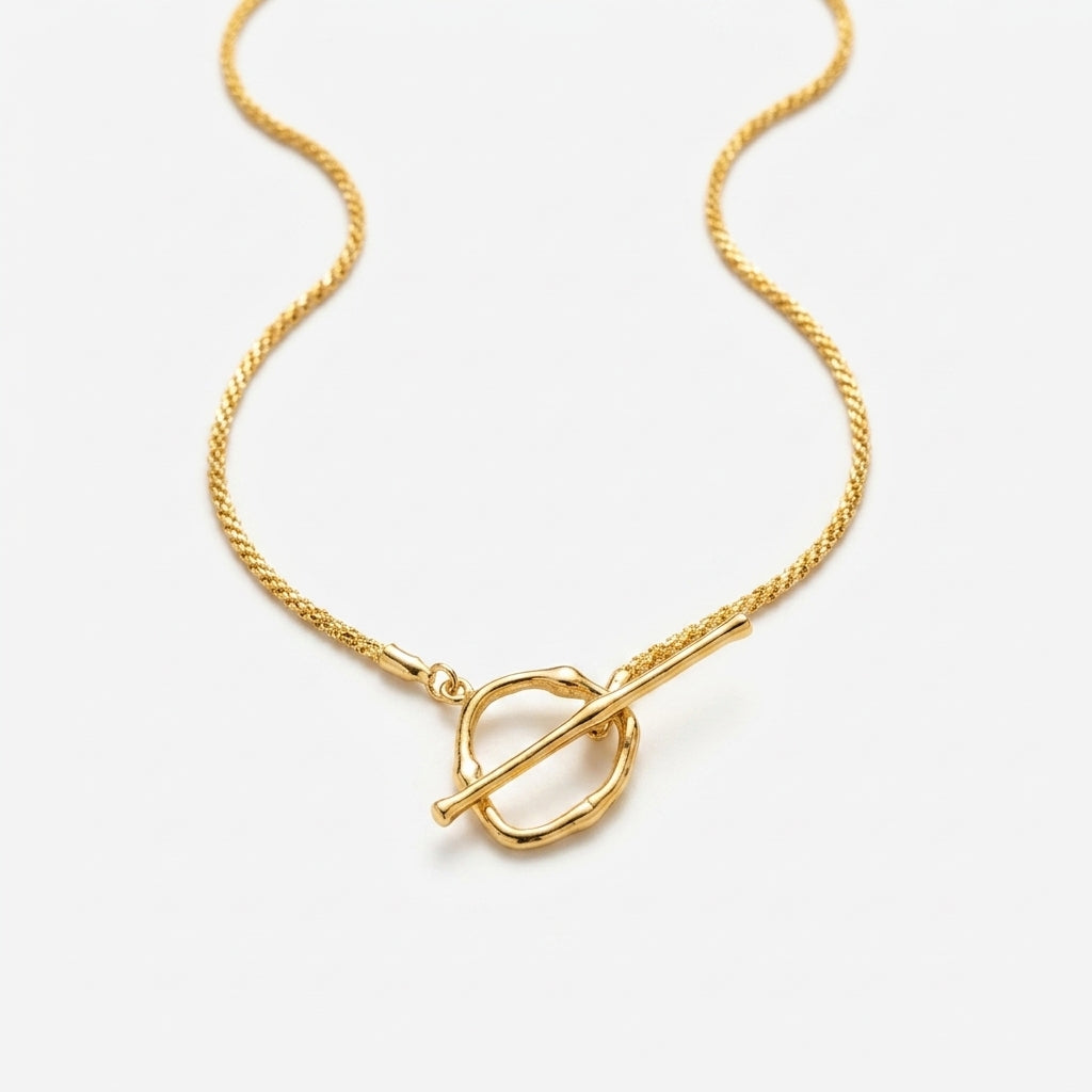 Necklace — Toggle Clasp Detail | Generated by Modelize