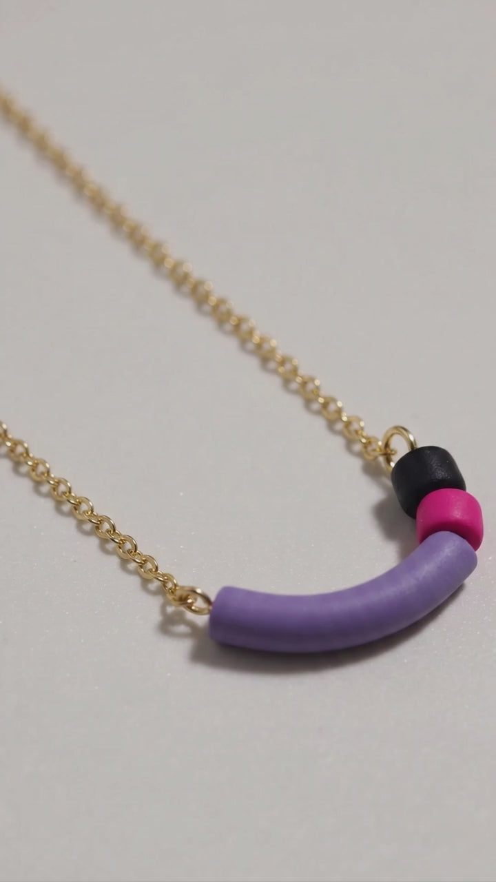 Juno black & violet ceramics